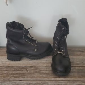 Harley Davidson Womens Leather Boots